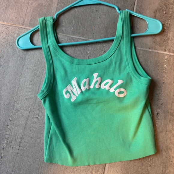 Billabong Teal Tank Top - Picture 2 of 3